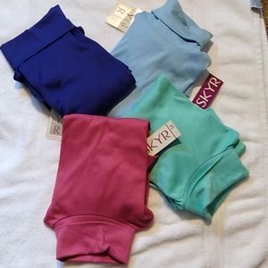 Lot of 4 SKYR Sportswear turtlenecks